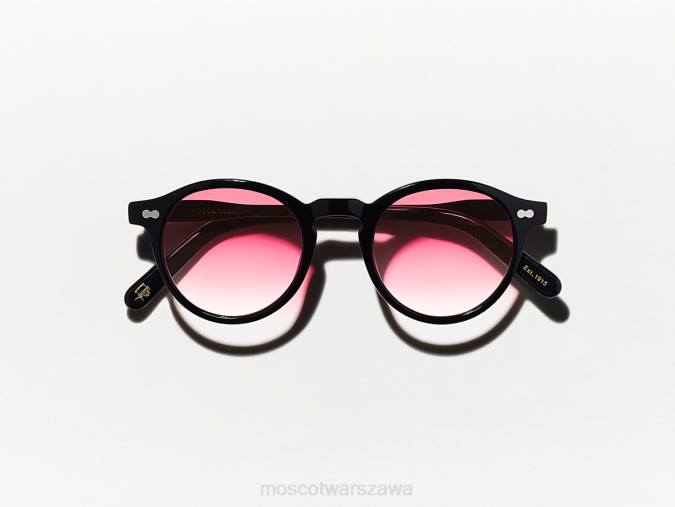 okulary 4TN2838 zwiędnięcie wielkiego jabłka Moscot miltzen black z niestandardowymi odcieniami