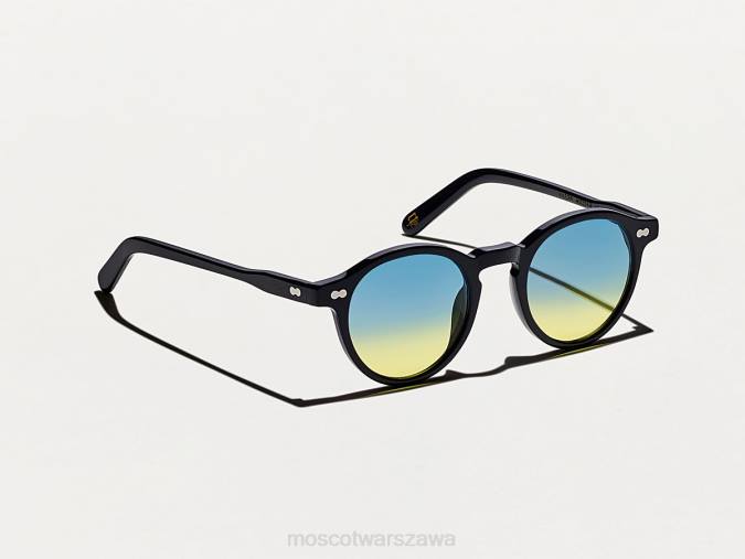 okulary 4TN2839 wodny wschód słońca Moscot miltzen black z niestandardowymi odcieniami