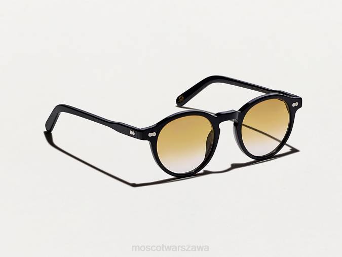 okulary 4TN2842 kasztan blaknie Moscot miltzen black z niestandardowymi odcieniami