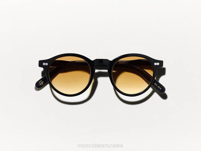 okulary 4TN2842 kasztan blaknie Moscot miltzen black z niestandardowymi odcieniami