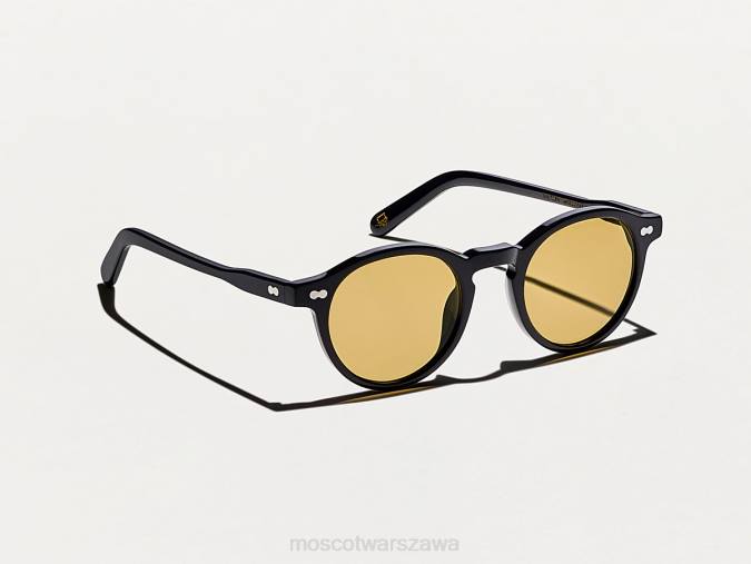 okulary 4TN2843 bursztyn Moscot miltzen black z niestandardowymi odcieniami