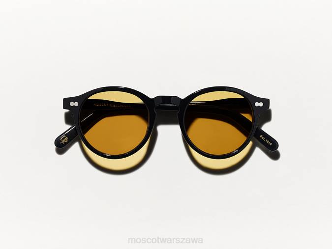 okulary 4TN2843 bursztyn Moscot miltzen black z niestandardowymi odcieniami