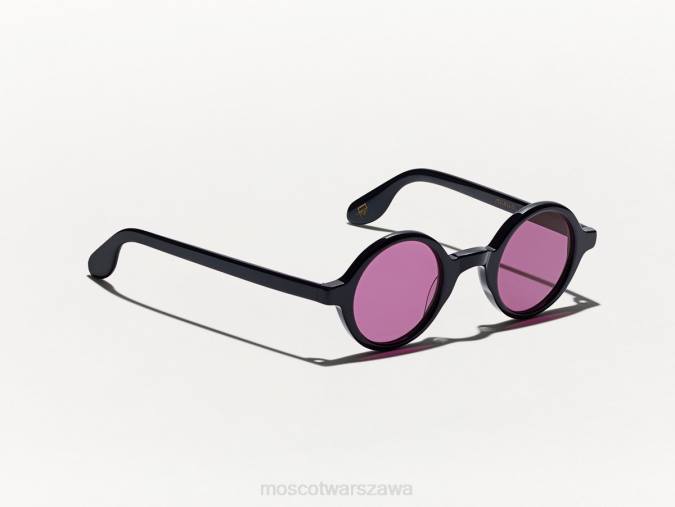 okulary 4TN2851 fioletowy null Moscot zolman czarny z niestandardowymi odcieniami