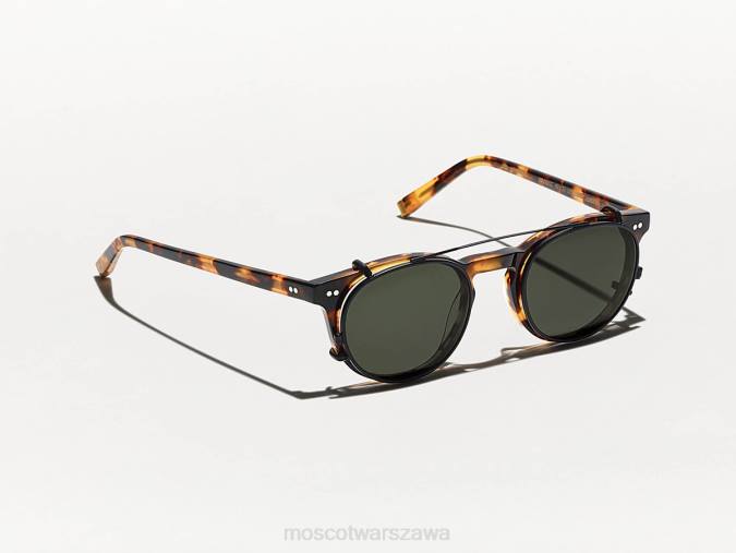 okulary 4TN2860 matowa czerń Moscot klip Frankiego