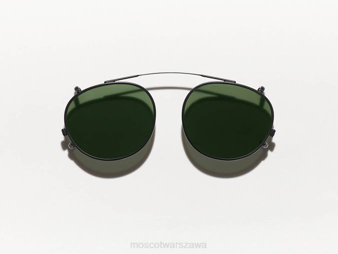 okulary 4TN2860 matowa czerń Moscot klip Frankiego