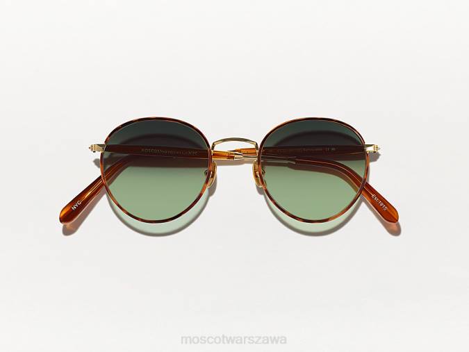 okulary 4TN2872 blond/złoty Moscot pitselowe słońce