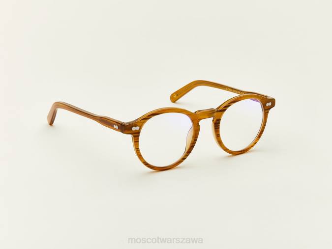 okulary 4TN2877 blond Moscot Miltzen z filtrem światła niebieskiego