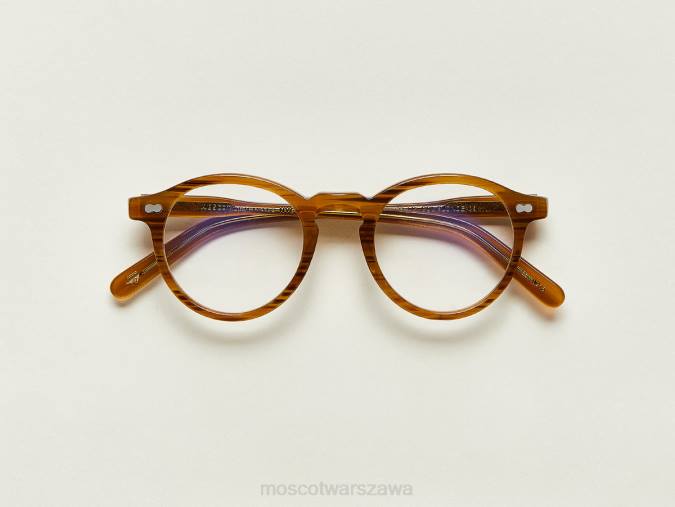 okulary 4TN2877 blond Moscot Miltzen z filtrem światła niebieskiego