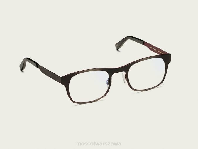 okulary 4TN2891 węgiel drzewny/wino Moscot nebb-t z filtrem światła niebieskiego