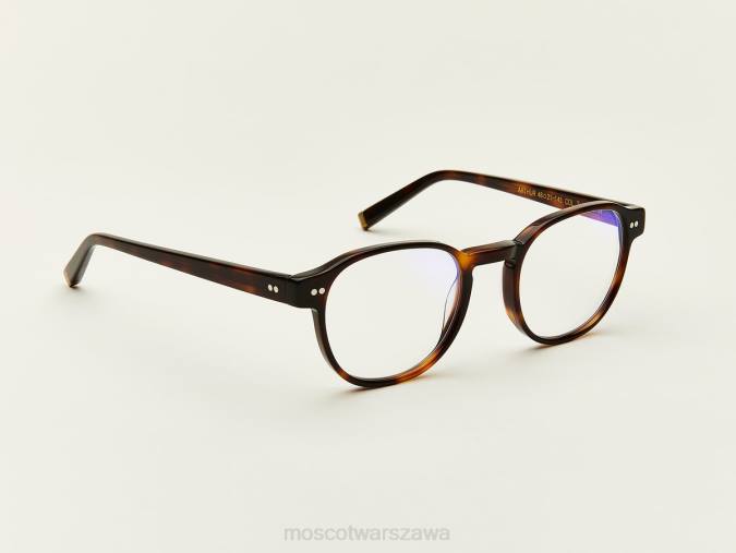 okulary 4TN2898 żółw Moscot Arthur z filtrem światła niebieskiego