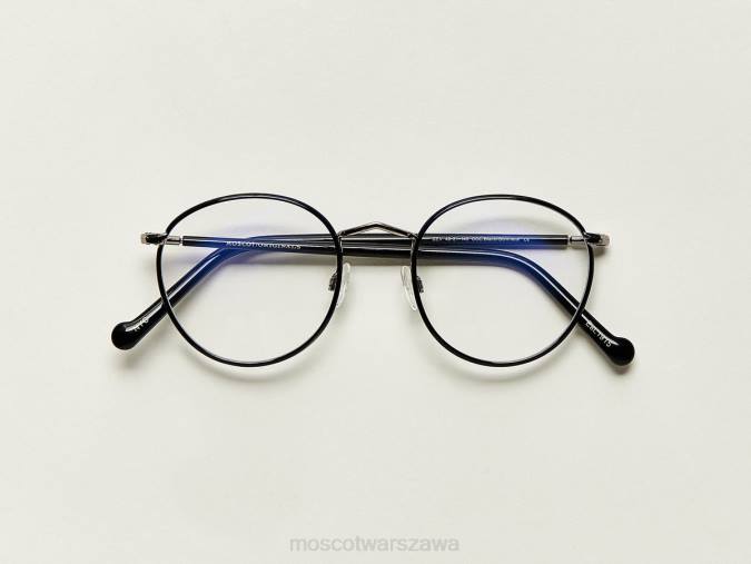 okulary 4TN2900 czarny Moscot zev z filtrem światła niebieskiego