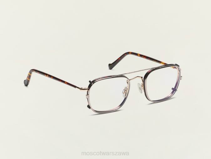 okulary 4TN2911 brąz Moscot klips Schlep z filtrem światła niebieskiego
